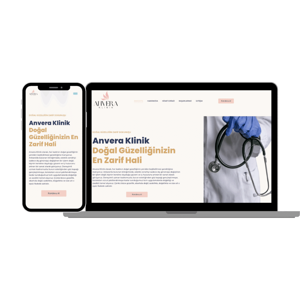 Dijital Sağlık Ajansımızın ANevra Klinik için Yaptığı örnek bir çalışma